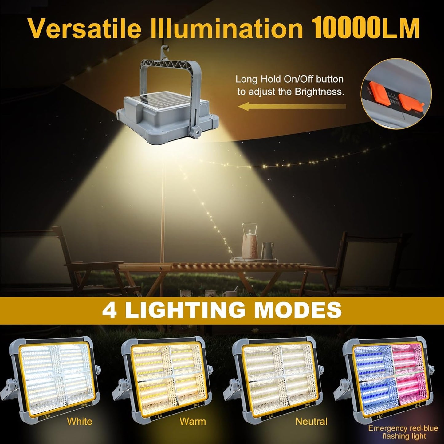 Lampe Solaire Portable - مصباح شمسي محمول